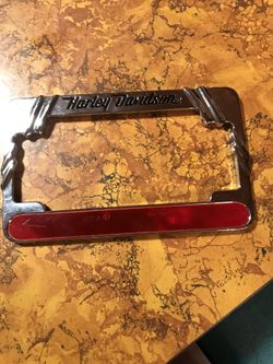 Nueva para la placa es Harley davinson