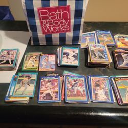 Baseball cards and puzzle 