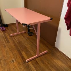 Pink Computer/Gaming Desk