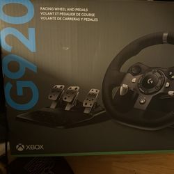 Logitech G920 Steering Wheel Driving Set With Shifter
