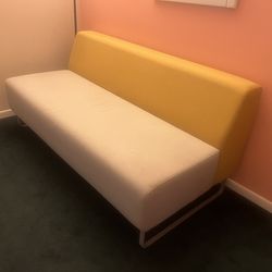 Haworth Riverbend Sofa – Modern Two-Tone Couch