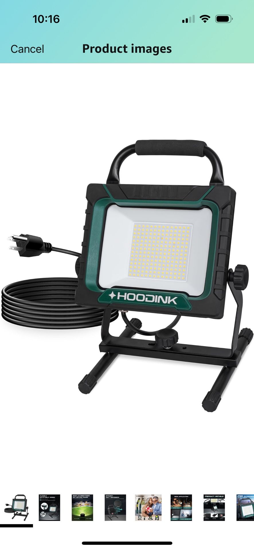 85W LED Work Light with stand