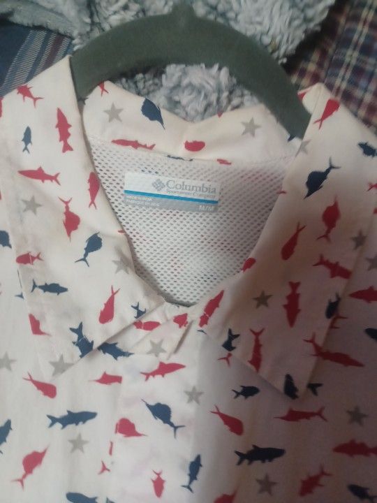 Columbia Fishing Button Up