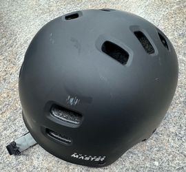 Outdoor Master Adult Bike & Skate Helmet Matte Black
