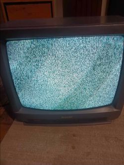 Sharp Linytron 20" CRT TV Retro Gaming Color Television
