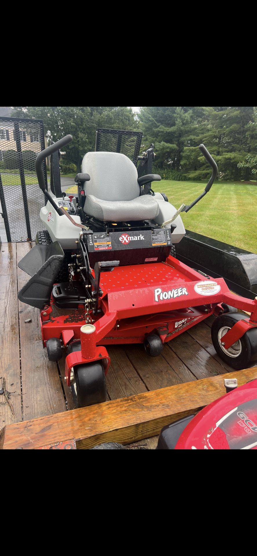 Exmark mower 52in