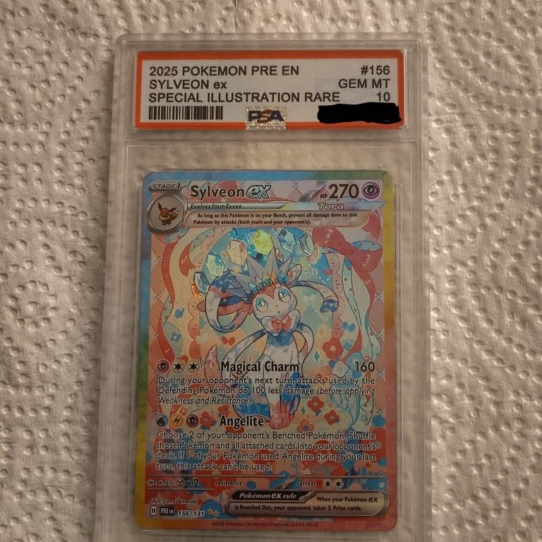 Sylveon EX Prismatic PSA 10