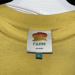 Tropical Bananas Cotton Graphic T-Shirt FARM Rio