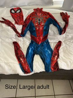 Spider-Man Adult Costume Size Large