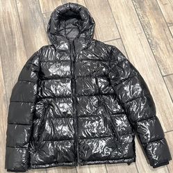 Black Calvin Klein puff Jacket 