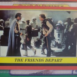 1980 Topps Star Wars Empire Strikes Back #65 The Friends Depart Card