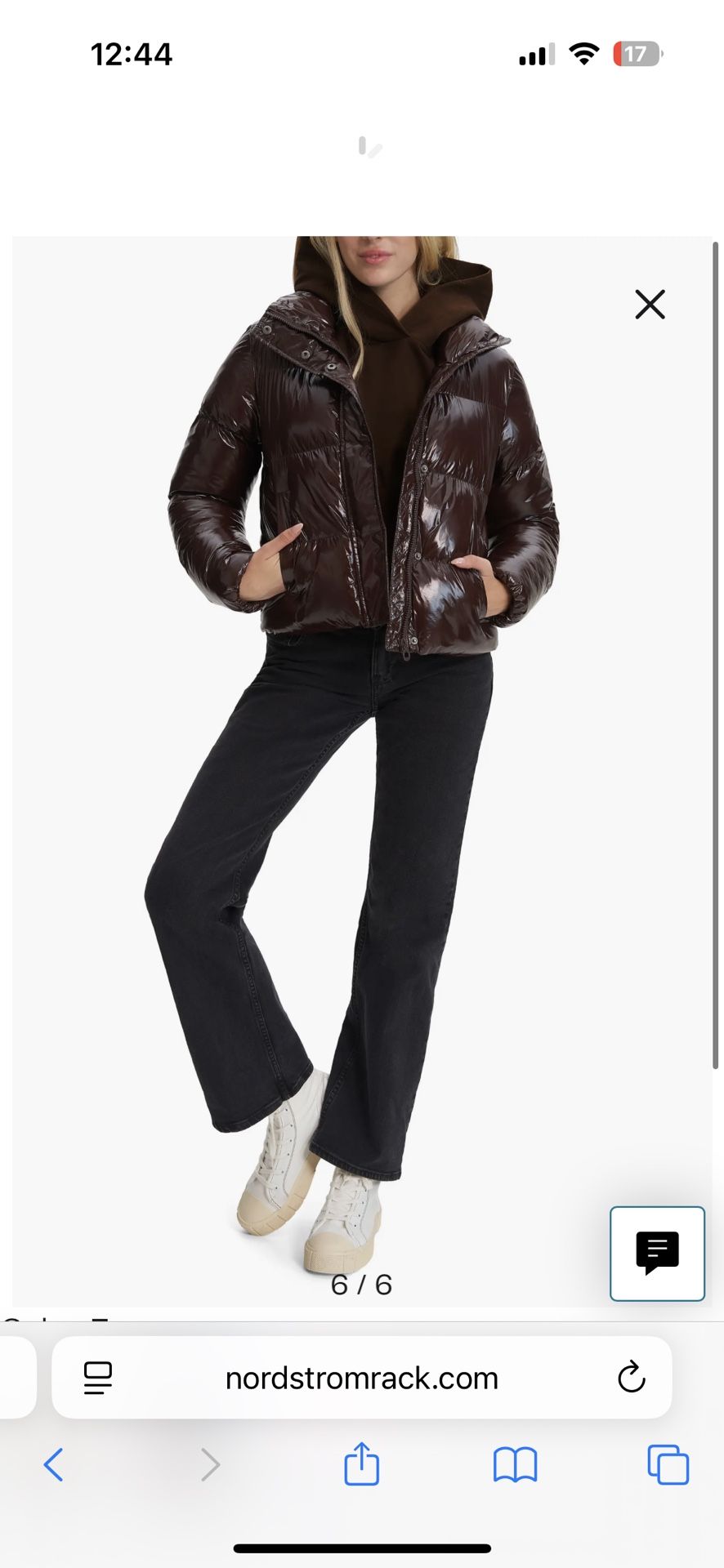 Noise Puffer Jacket Brown 