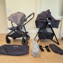 Nuna Swiv With Bassinet 