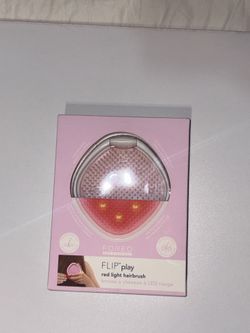 Foreo For Everyone Flip Play Red Light Hair Brush New In Box