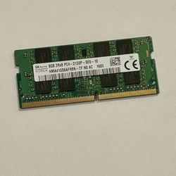 SK HYNIX 8GB 2Rx8 PC4-2133P DDR4 LAPTOP MEMORY RAM HMA41GS6AFR8N-TF