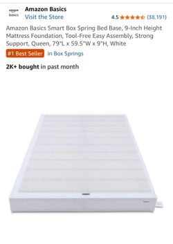 Queen box spring
