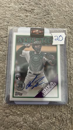 Shea Langeliers Topps RC Certified Autograph Card