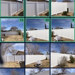 Vinyl Fence 
