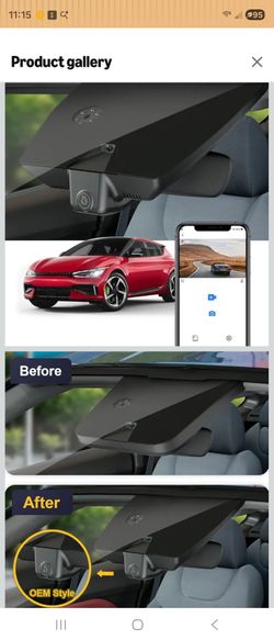 KIA EV6 2022-2025 Fitcamx Dash Cam