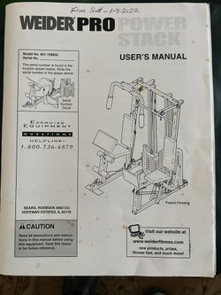 Weider Pro Workout Station