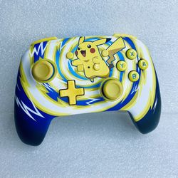 Power A Enhanced Wireless Controller Pikachu Vortex For Nintendo Switch