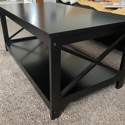 Black Coffee Table 