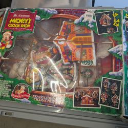 Mr. Christmas Mickey's Clock Shop