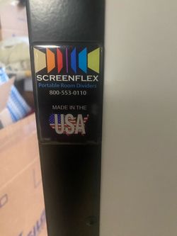 ScreenFlex Portable 5 Panel  Room Divider