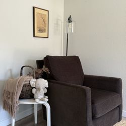 Chocolate Brown Swivel Rocking Chair From Basset 