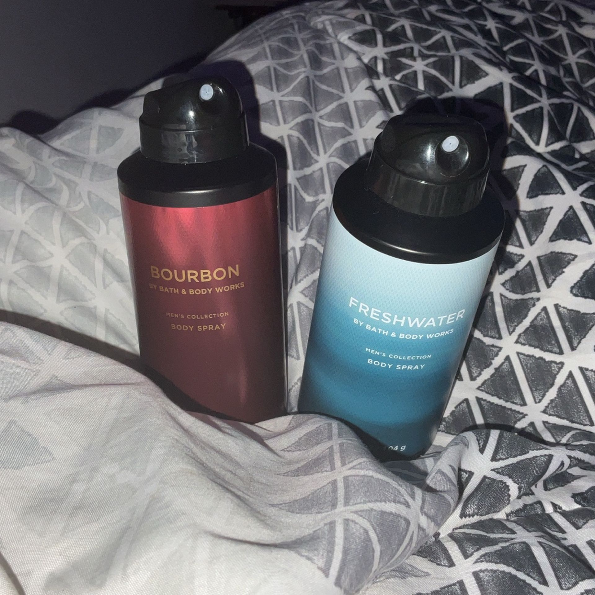 Bourbon And Freshwater Bodyspary Also Selling The Lotion Its on My Desk