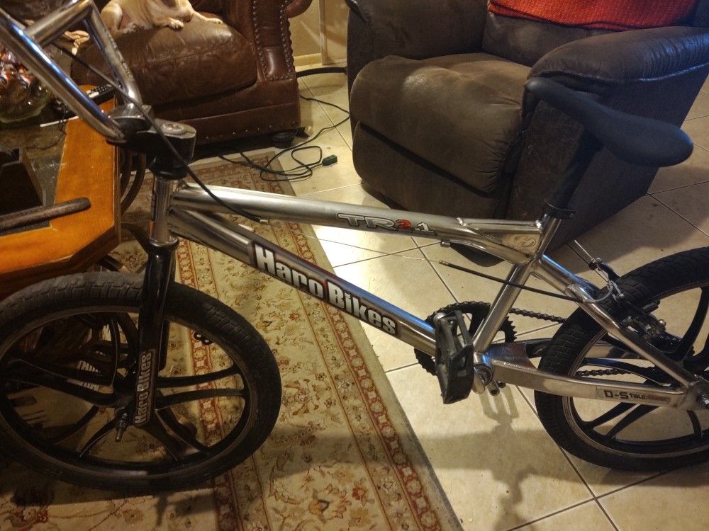 Chrome sale haro bike