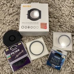 Lens Filters - Various Sizes And Types. 
