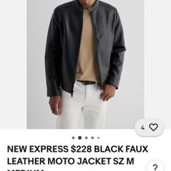 Express Faux Leather Size Medium