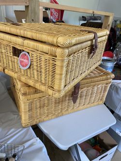 Wicker Storage Baskets 