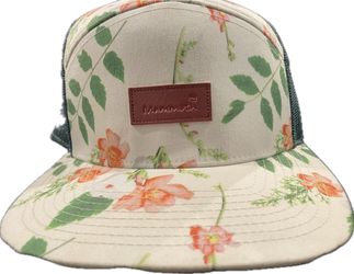 Mammoth leaf print hat