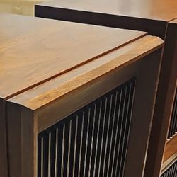 2 McIntosh vintage speakers the  soft material around the speaker needs to be redone $200 for both speakers 