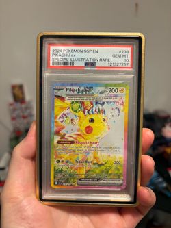 Pikachu ex PSA 10 Special Illustration Rare #238