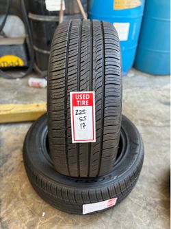 2 Kumho Used Tires 225/55/17