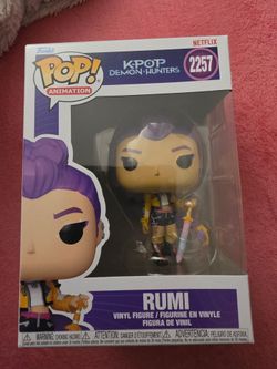 Funko Pop! Rumi #2257 - K-Pop Demon Hunters (Netflix) - Excellent Condition