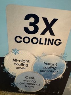 XL twin 3” topper w/cover