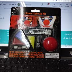 Clown Makeup Kit (Halloween)