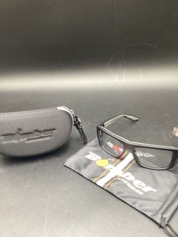 BOMBER MATTE BLK FRM / CLEAR ANTI-FOG SAFETY LENS**(FNANCIAMOS/WE FINANCE)**