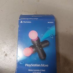 Two Ps4 Motion Controllers On Box Never Used 40 Dollars 