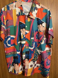 Medium Japanese Style Button Up 