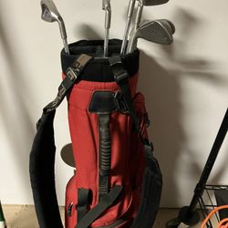 Golf Clubs And Golf Bag 