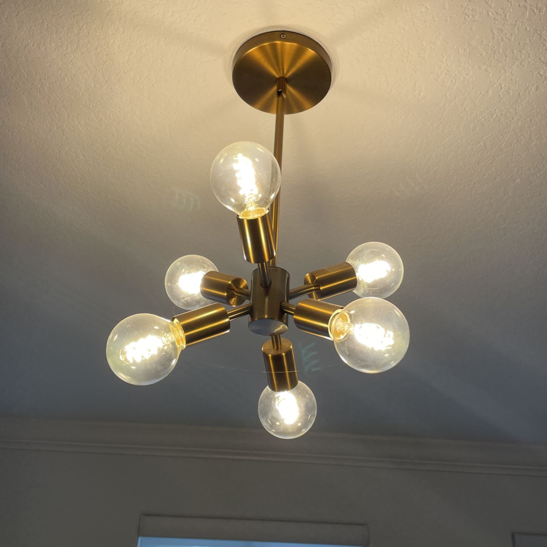 West Elm Golden Lamp for Sale in Medley, FL OfferUp