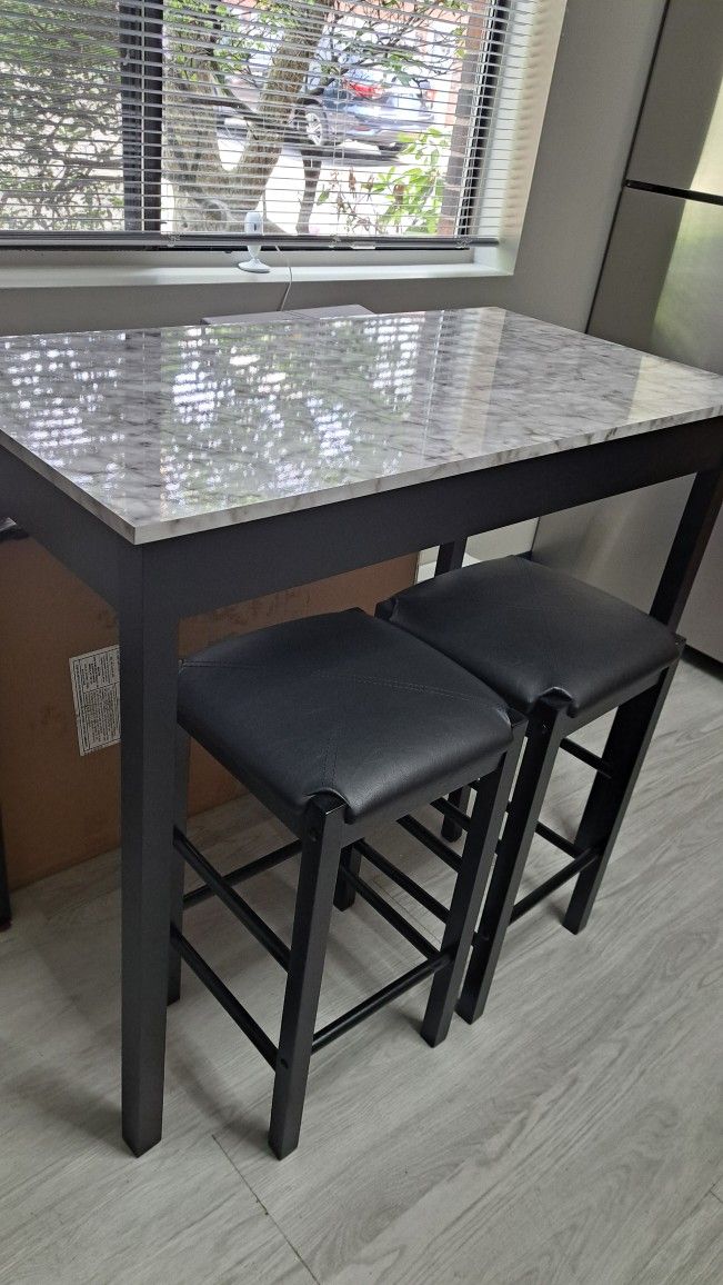 Table With Stools