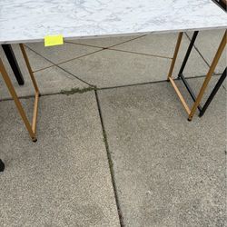 Computer Desk 47”L x 20” W Marble