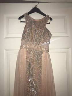Girls evening or wedding guest party dress