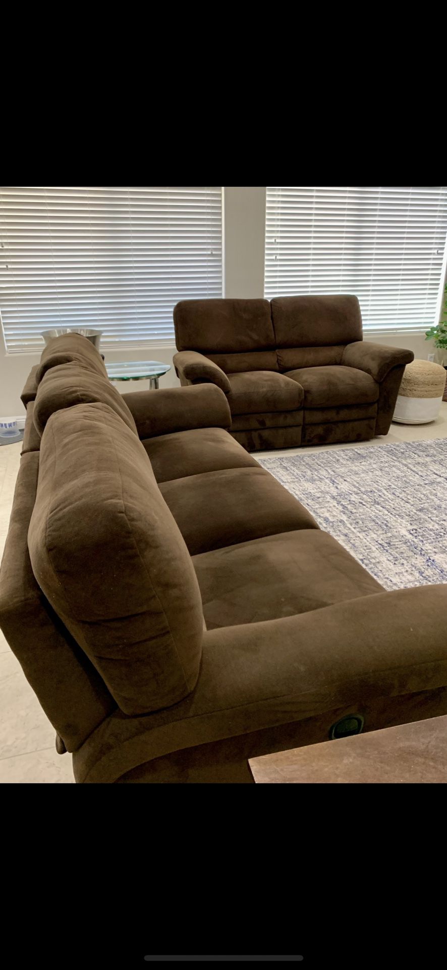 Lazyboy Reclining Couch And Loveseat